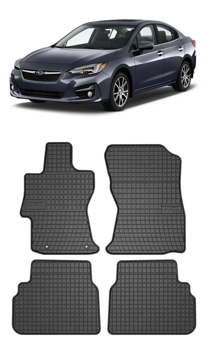 Гумени стелки Frogum съвместими с Subaru Impreza V 2016-2023