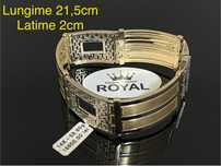 Bijuteria Royal CB : Bratara barbateasca aur 14k 53,80ge