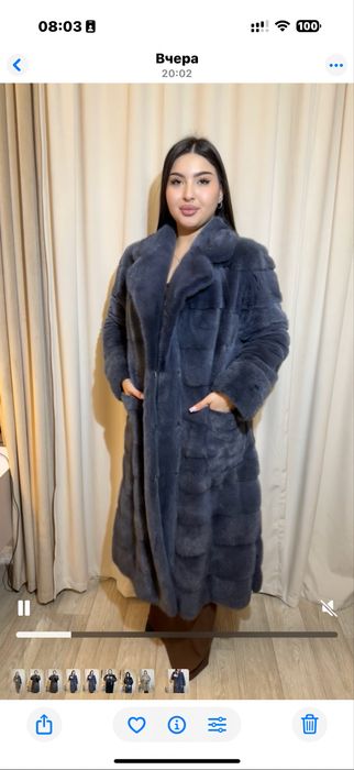 Норковая шуба 48-50