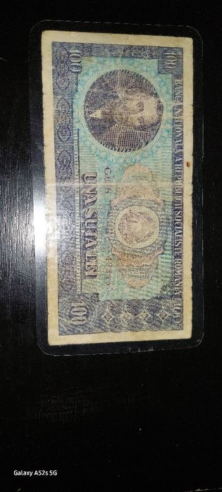 Vând bancnote 100 de lei cu balcescu