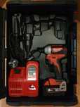 Impact Milwaukee cu baterie 5ah si incarcator rapid cu valiza