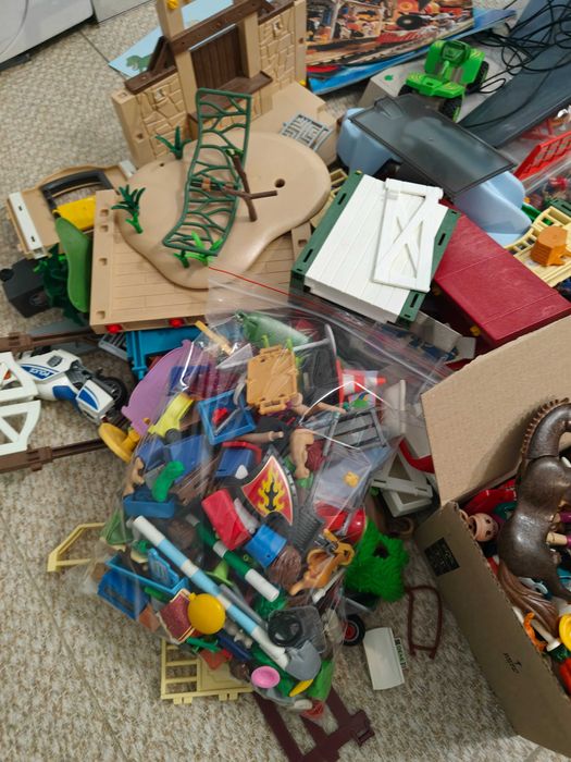 Playmobil - Алпийски кабинков лифт + много уникални животни и фигурки