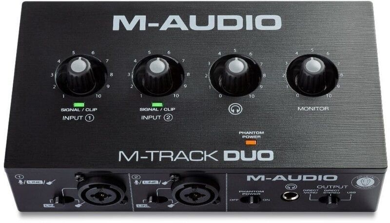 M-Audio M-TRACK DUO interfata audio USB, stare perfecta