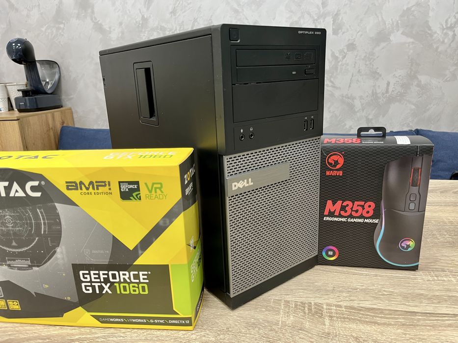 ПРОМО Геймърски/Intel i7/16GB/nVidia GTX 1060/SSD/HDD/Xeon/Gigabit