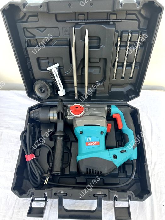 Бепул доставка перфоратор 32мм оригинал Biyoti 1500 ватт новый мошный