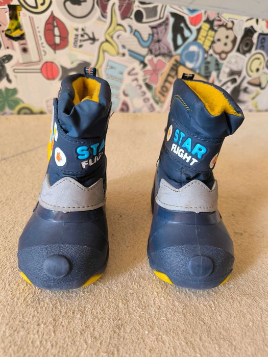 Ботушки синьо/жълто