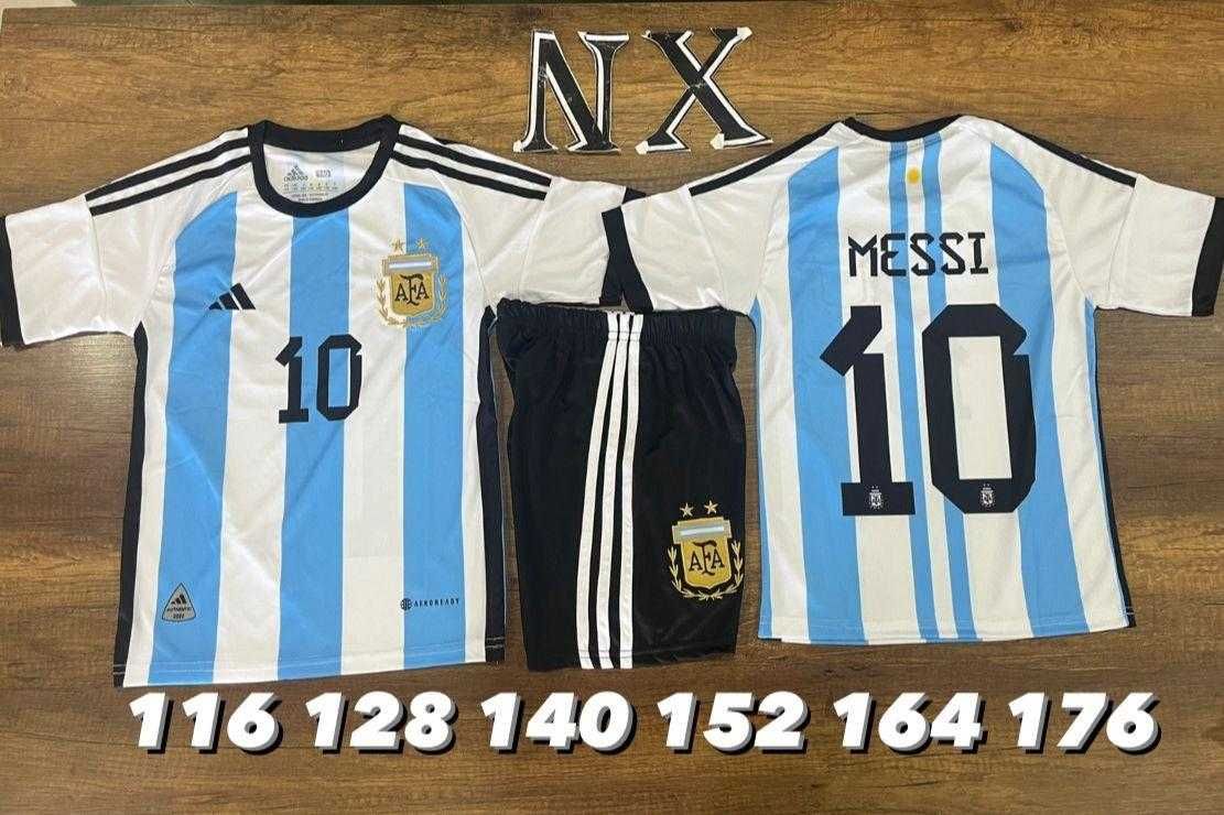 Echipamente complete fotbal copii 4/15 ani,MESSI-ARGENTINA