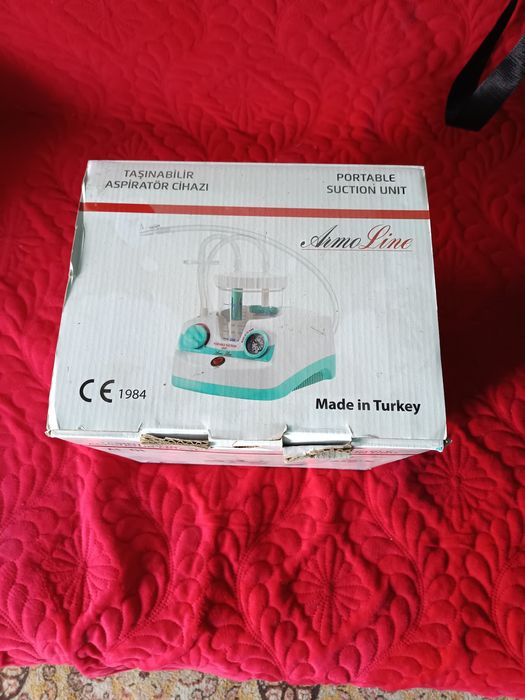 Aspirator chirurgical portabil AL-01, 15 L/min, AC220V, 180VA, cu vas