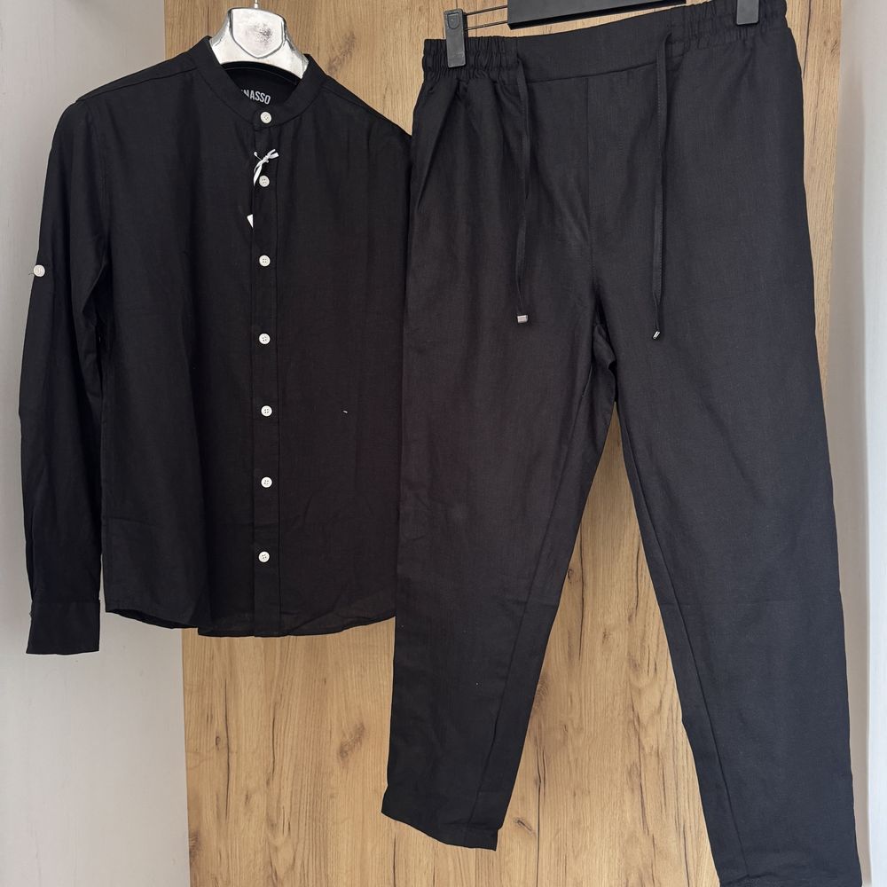 Ленени мъжки ризи и панталони Hugo Boss Armani Dsquared2 Сватба