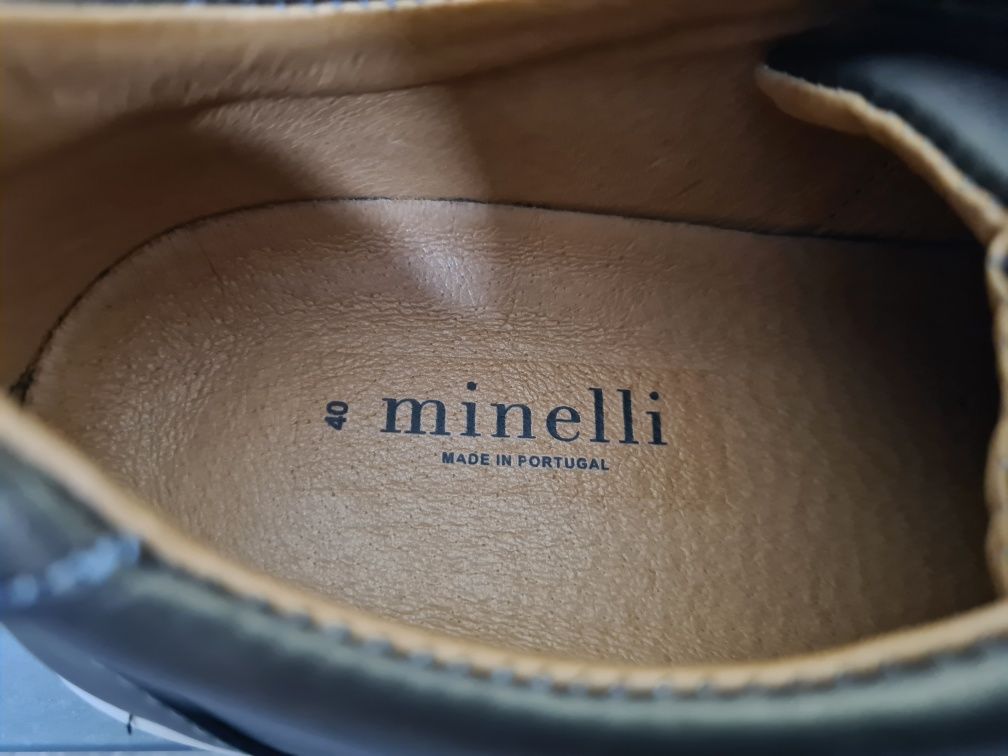 Мъжки кожени обувки Minelli
