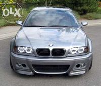 Grile negre BMW Seria 3 E46 COUPE si CABRIO pana in 2003 NON FACELIFT