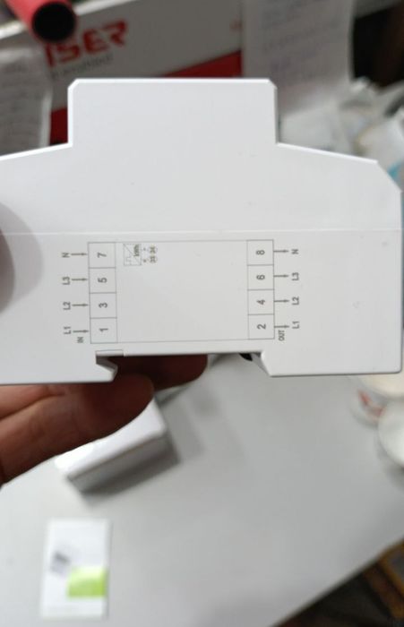 Счётчик электроэнергии мини Маленький компактный 3 фазный учочик