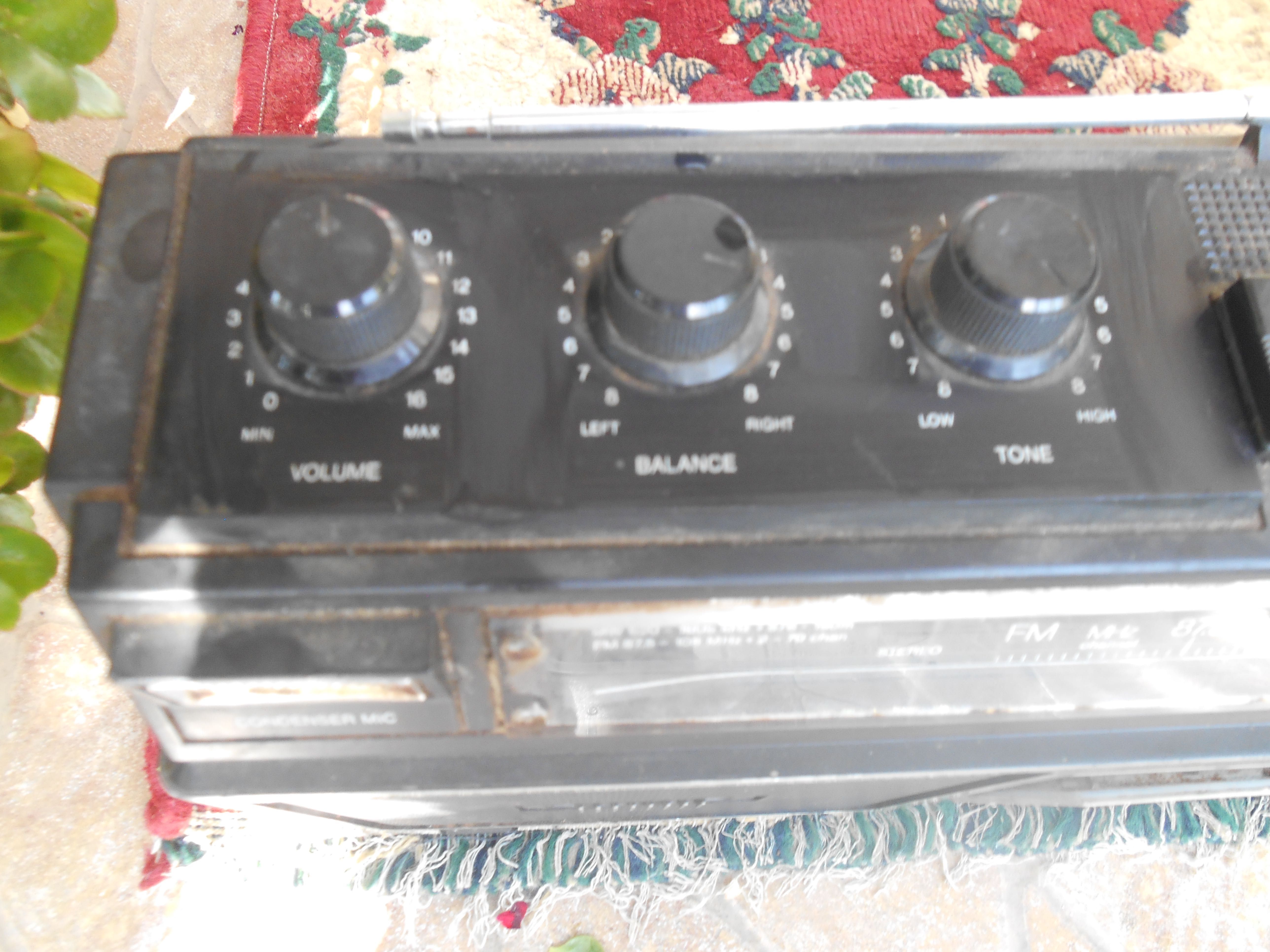 Radio casetofon de colecție Philips 8210 Stereo Spatial