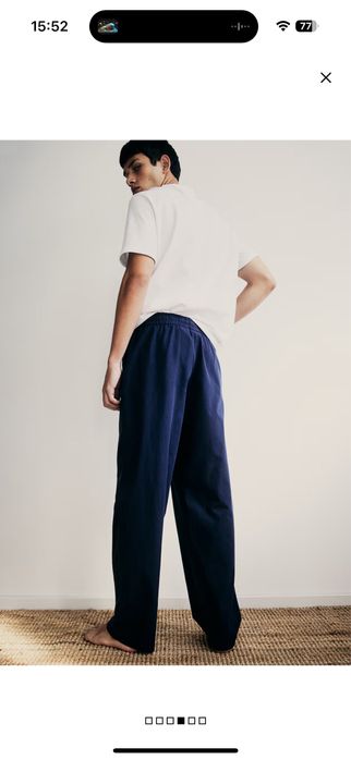 2 perechi pantaloni pijama h&m barbati
