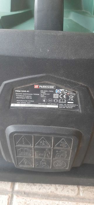 Masina de tuns iarba/gazon electrica PARKSIDE PRM 1200 A1