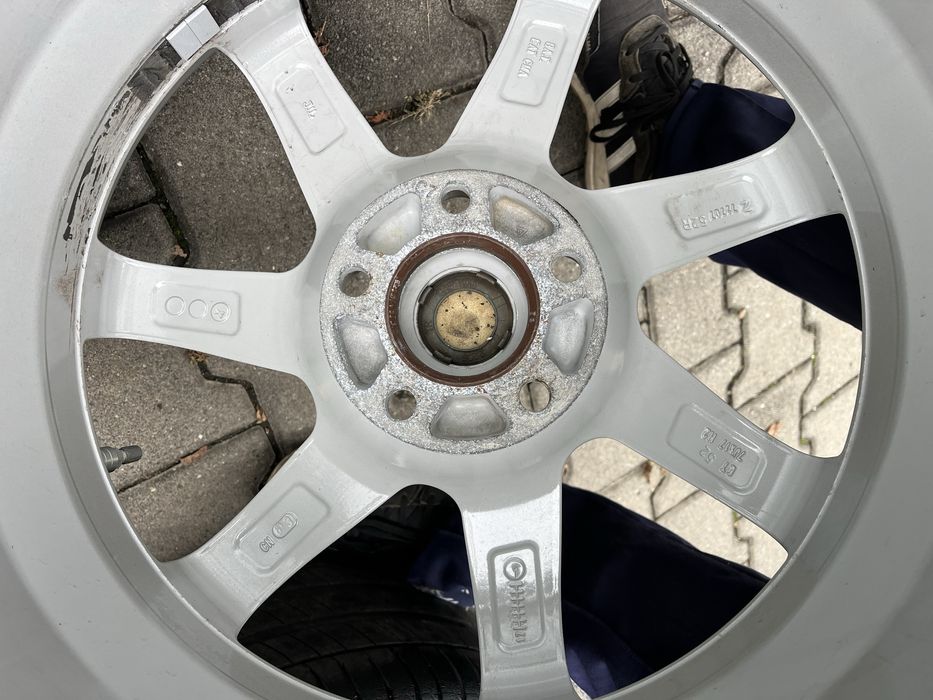 Jante aliaj 5x112mm, anvelope 225/45 R17, VW Audi Seat Skoda Merecedes