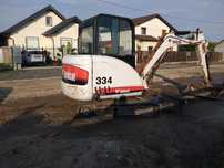 Vând Bobcat 334miniexcavator 3400kg