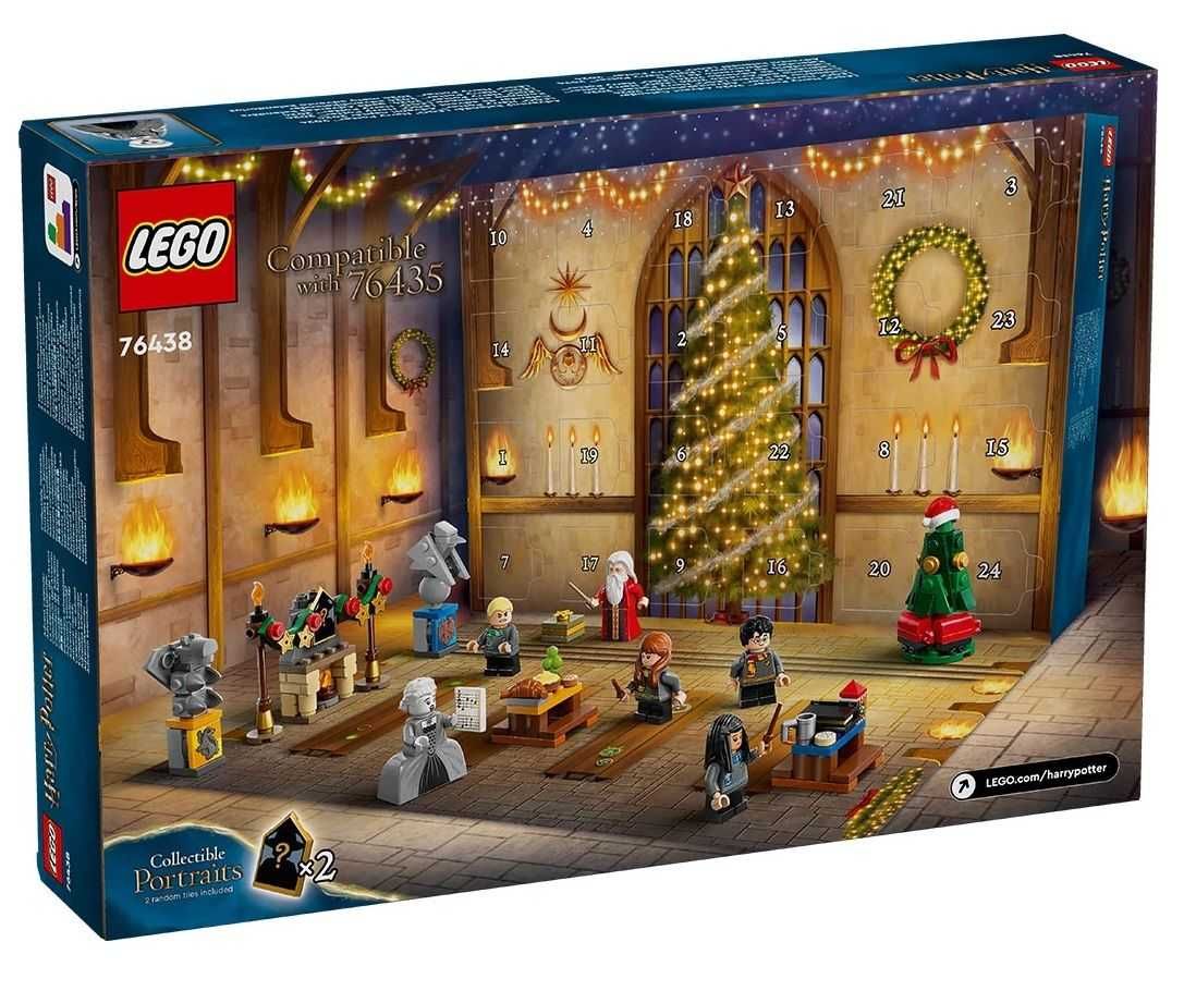 НОВО Адвент календар LEGO Harry Potter 76438 - 2024
