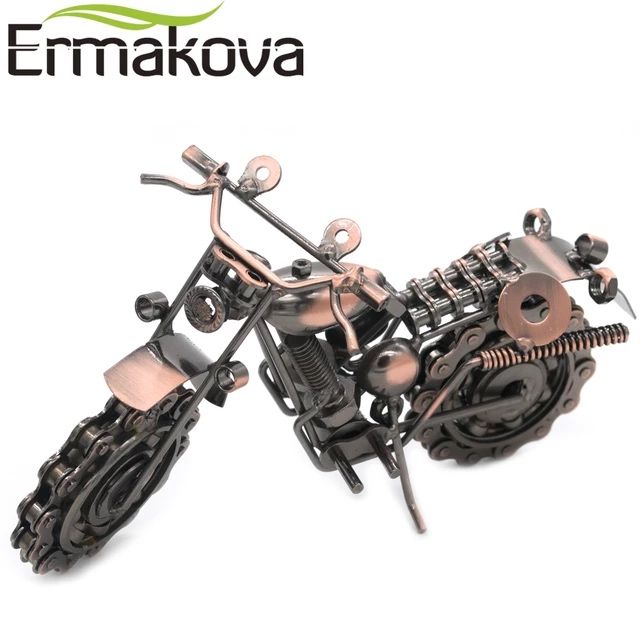 ретро мотор атрактивен дизайн от метални части декоративен сувенир