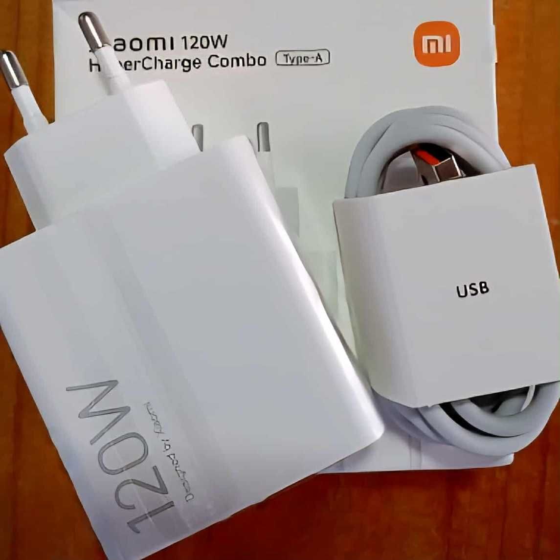 Бързо зарядно 120W за Xiaomi / Redmi / Poco с кабел 6А / 1М
