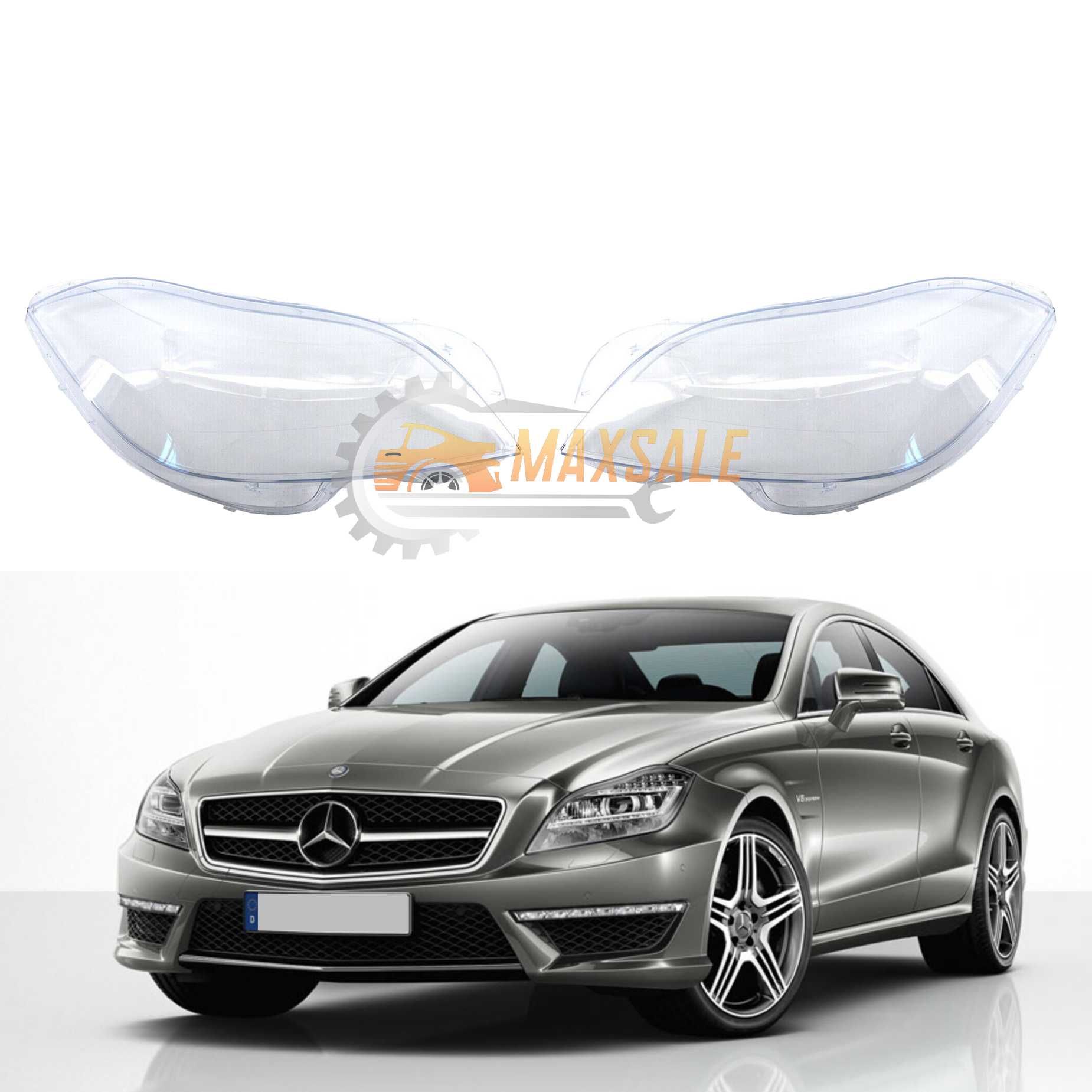 Капаци фарове Mercedes CLS W218 (12-14) фар мерцедес в218 комплект