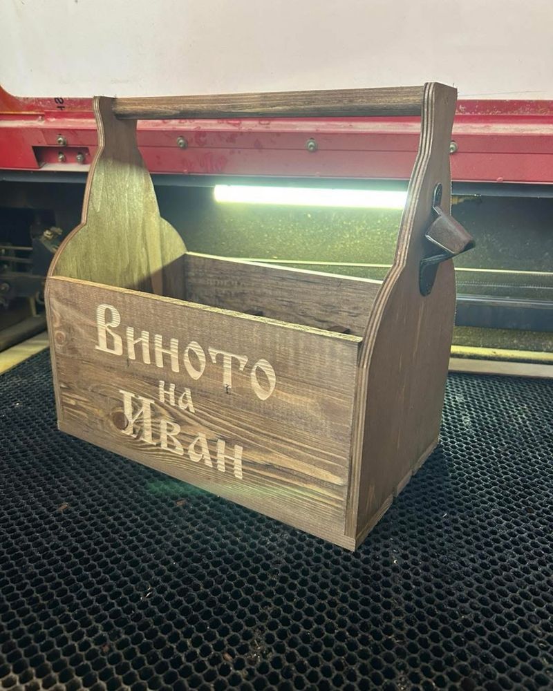 Щайга/ кошница за бира ръчна изработка