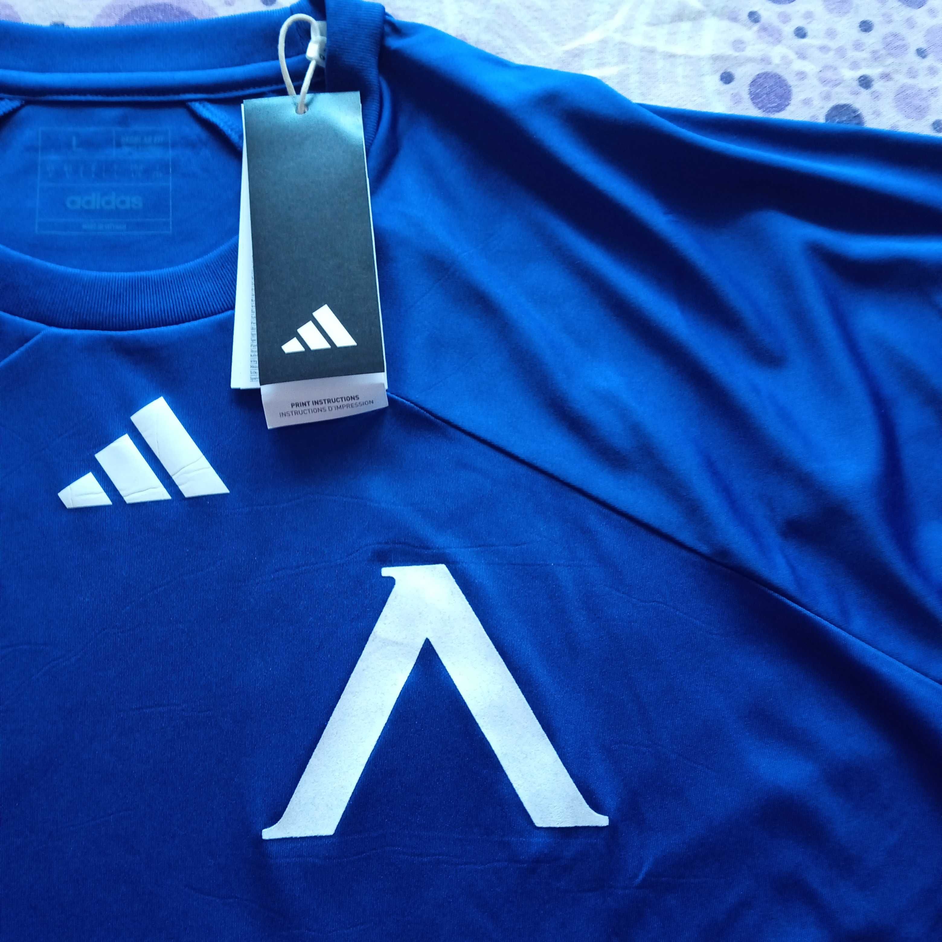 LEVSKI L НОВА С ЕТИКЕТ ADIDAS юбилейна фланелка Адидас Левски 2024-25