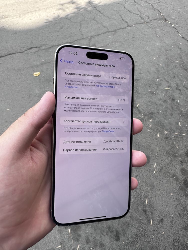 Iphone 15 pro max | 256 gb | 100%