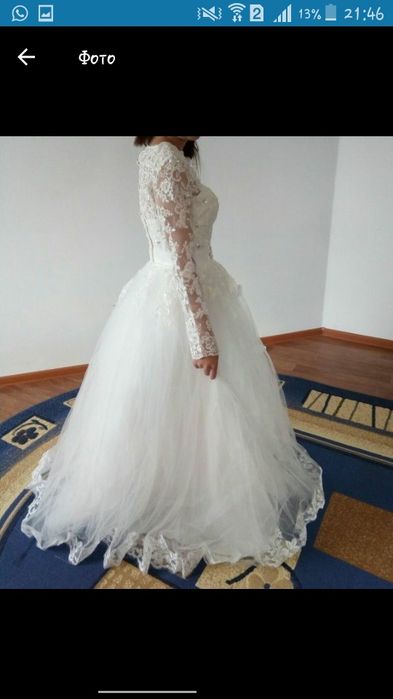 Свадебное платье продам новое