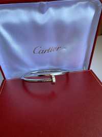 Brățară Cartier model Juste un Clou 19 White Gold 750