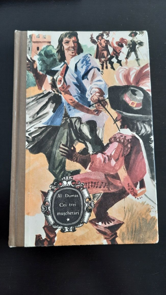 Cei trei muschetari de Alexandre DUMAS din 1969 volumul 1 si 2