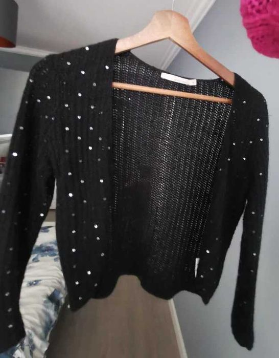 Cardigan scurt, More&More, 55% matase