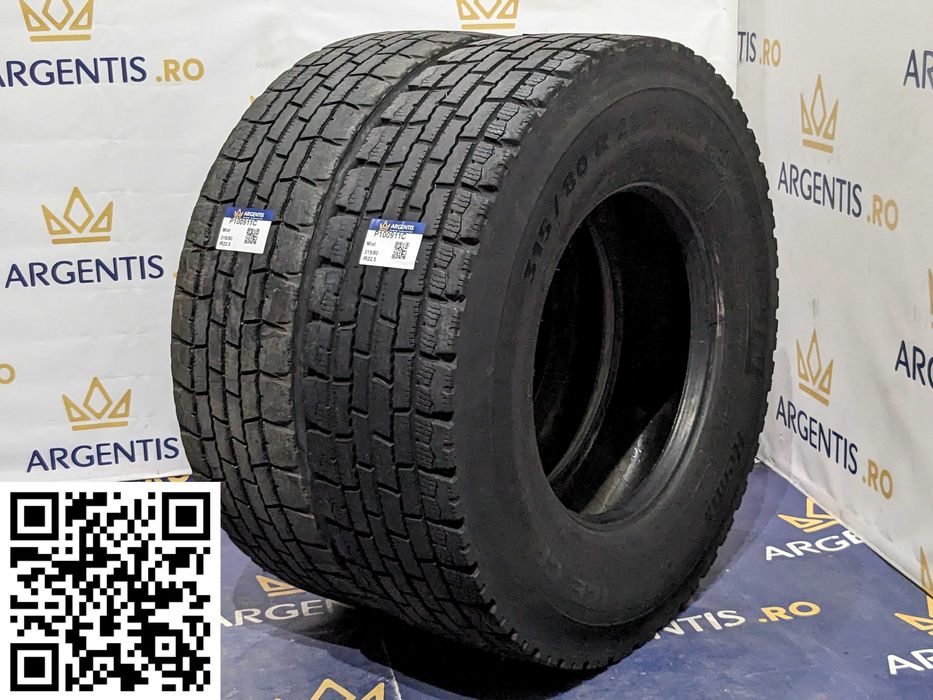 Pereche 2 anvelope 315/80/R22.5 Mixt (cod P100911C)