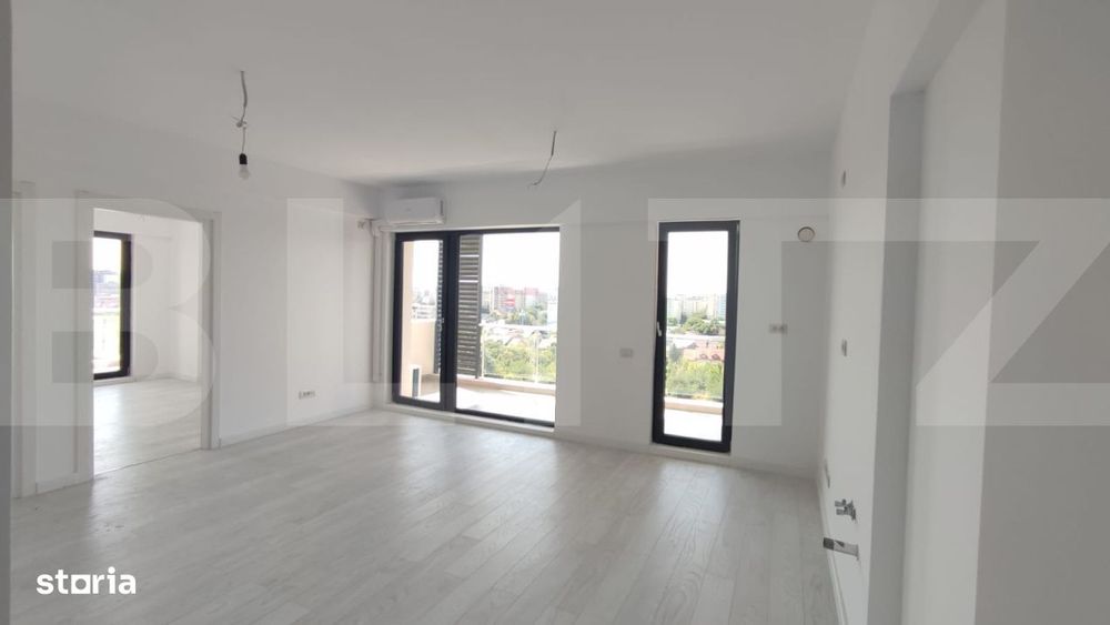 Apartament 3 camere, nemobilat, terasa 29 mp, vedere spre lac, SunLake