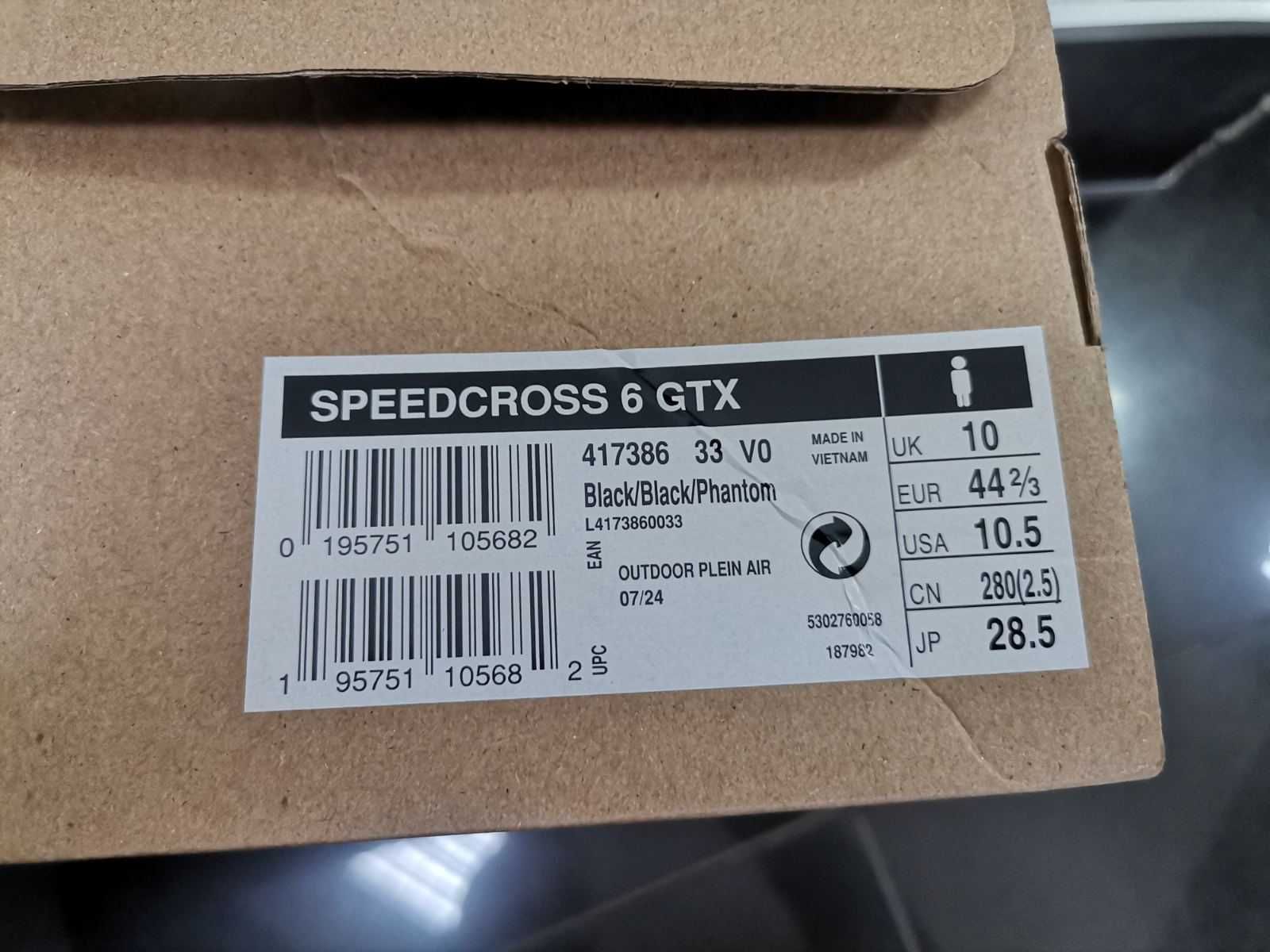 Нови 44 2/3 Мъжки Обувки Salomon Speedcross 6 GTX Gore-Tex