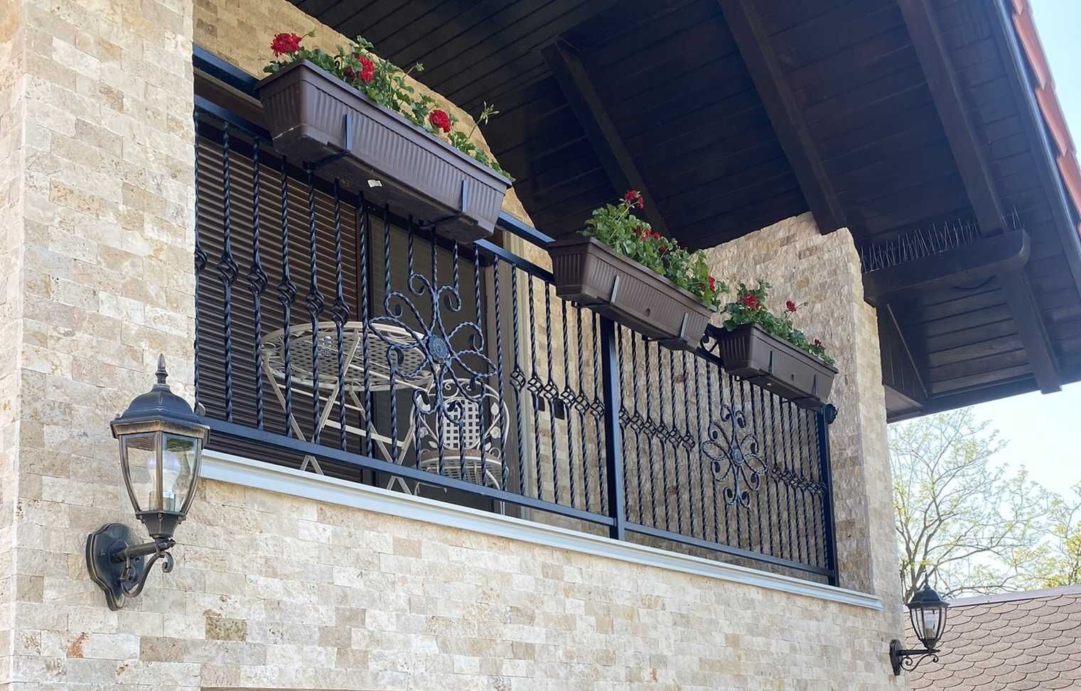 Balustrade Fier Forjat pentru Balcon și Terase Timiș