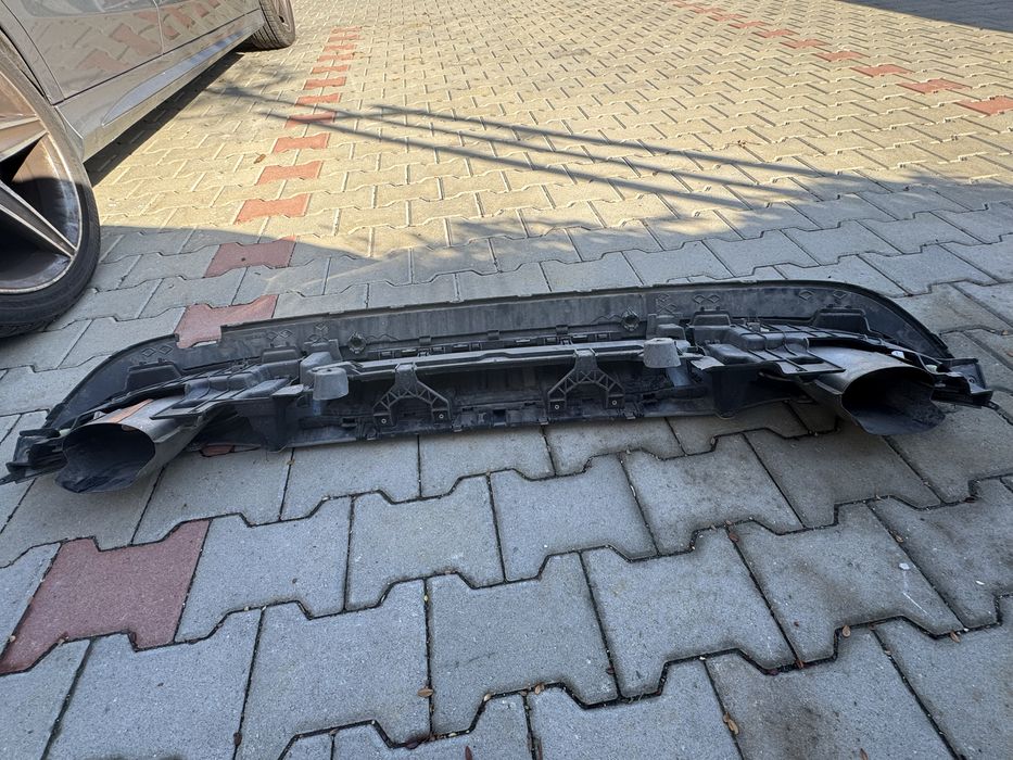 Оригинален дифузьор с накрайници AMG Line за Mercedes C-class W205