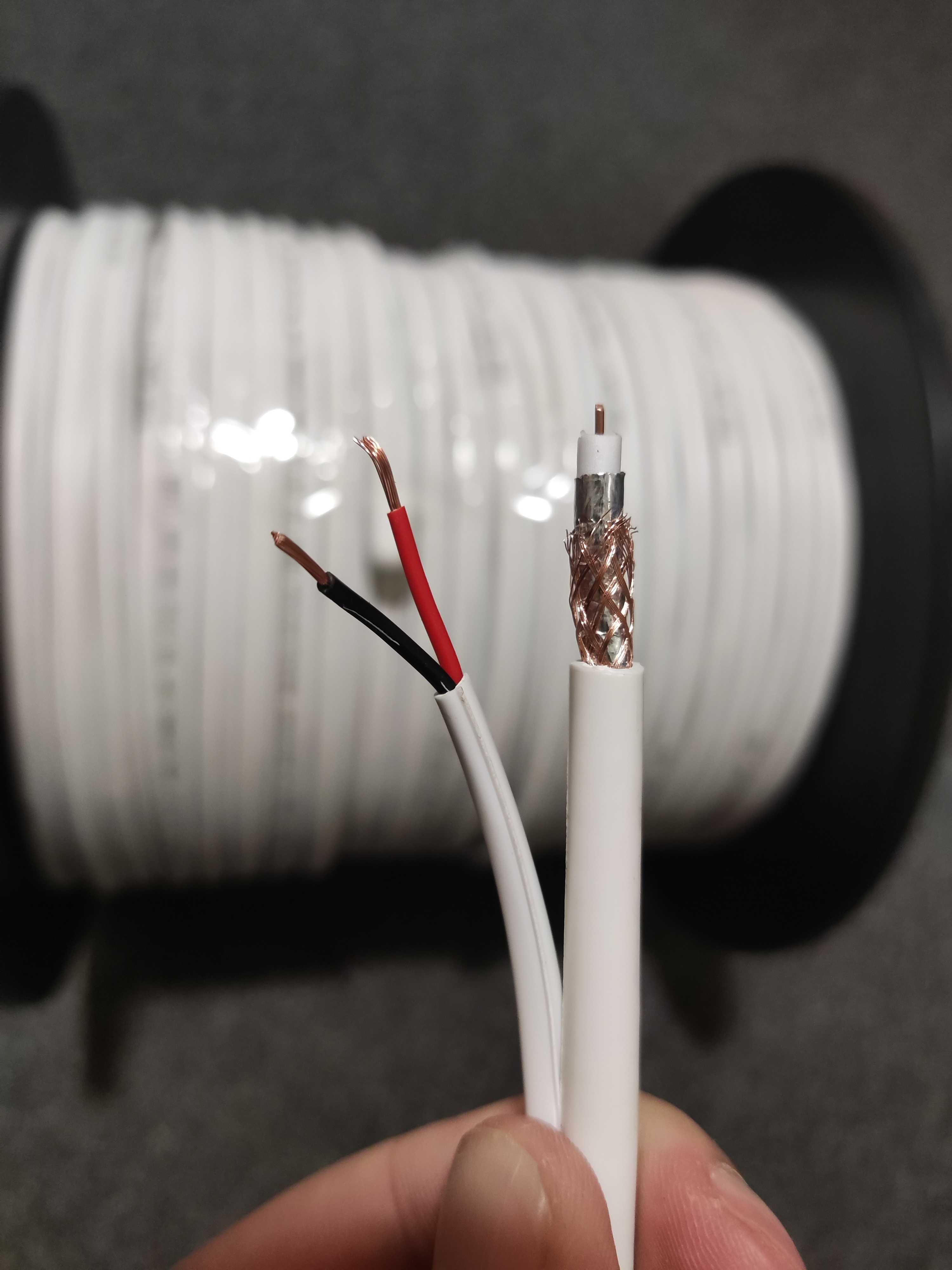 Коаксиален кабел RG59 + 2x0,5mm CU