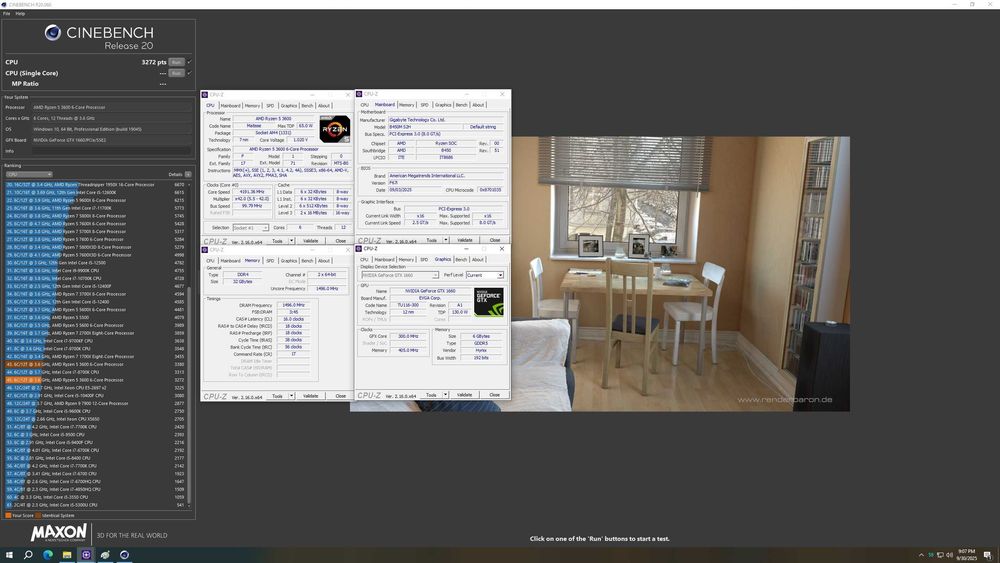 AMD Ryzen 5 3600 + Gigabyte B450M S2H