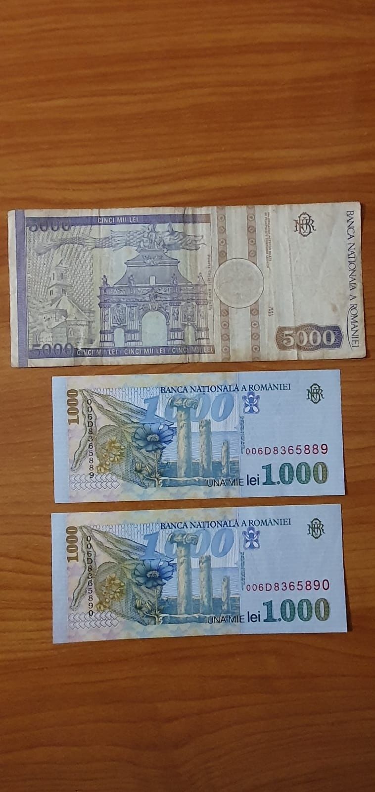 Colecție de bani vechi românești.