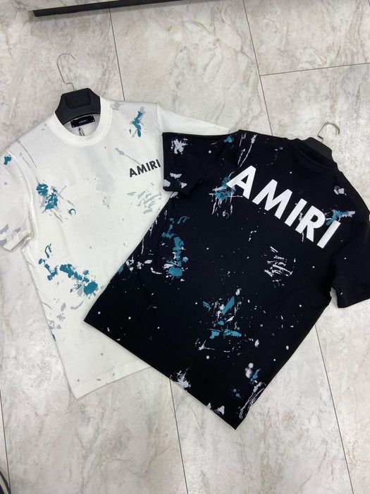 Tricouri Amiri, negru/alb