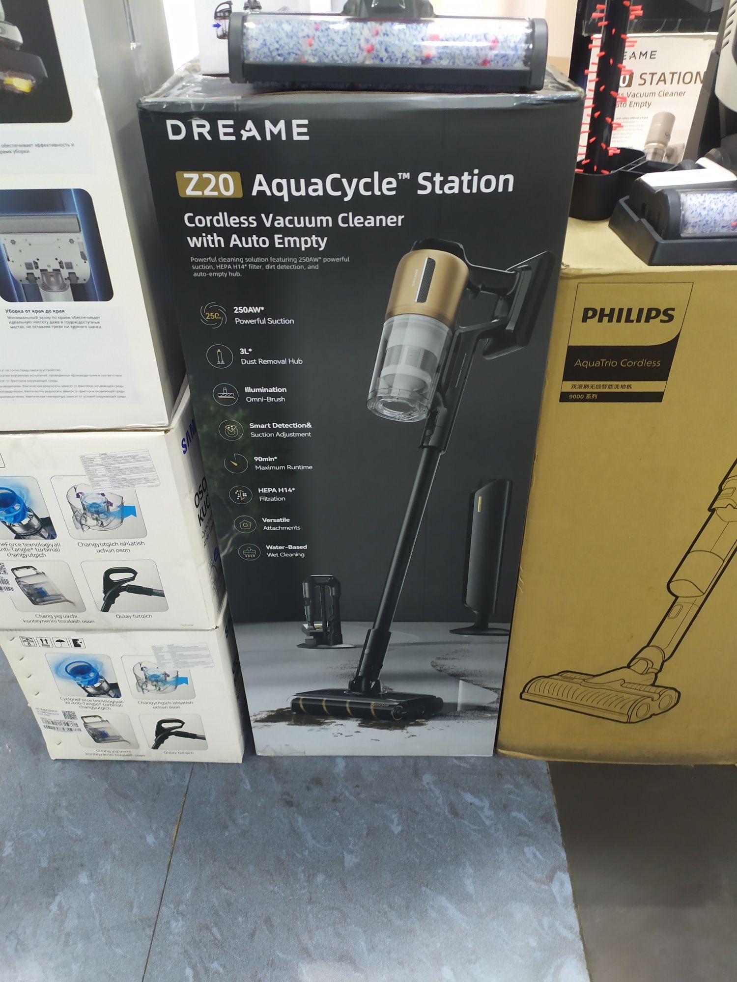 Dreame Z20 aqua Cycle station dreame