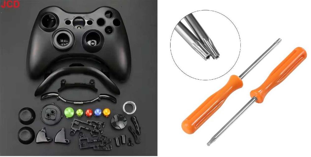 Корпус кнопки на геймпад xbox360 запчасти/отвертка Т8 Т6 PS3 PS4 XBOX