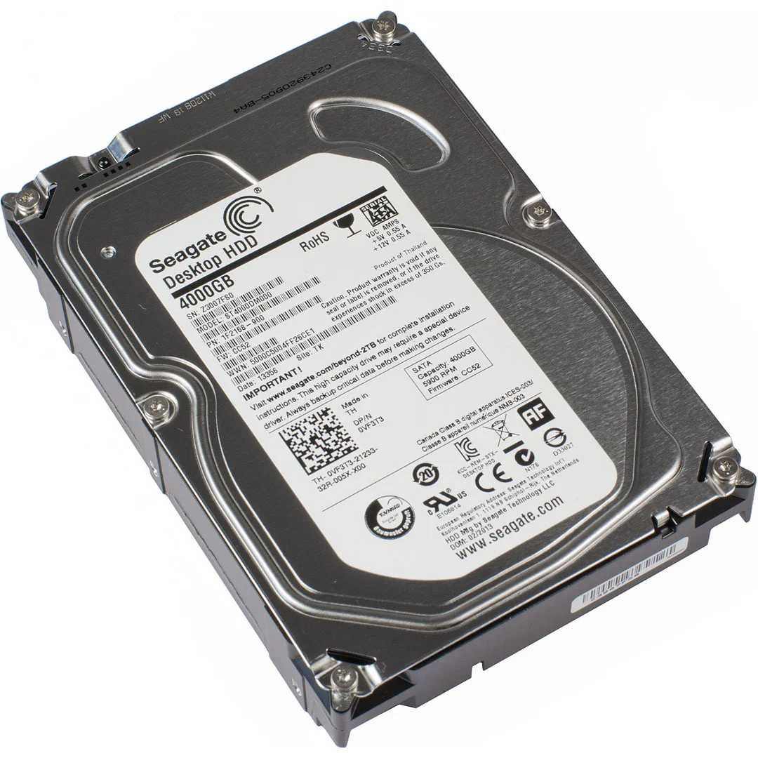 Жесткий диск 3.5" Seagate 4 ТБ, SATA III 5900 об/мин