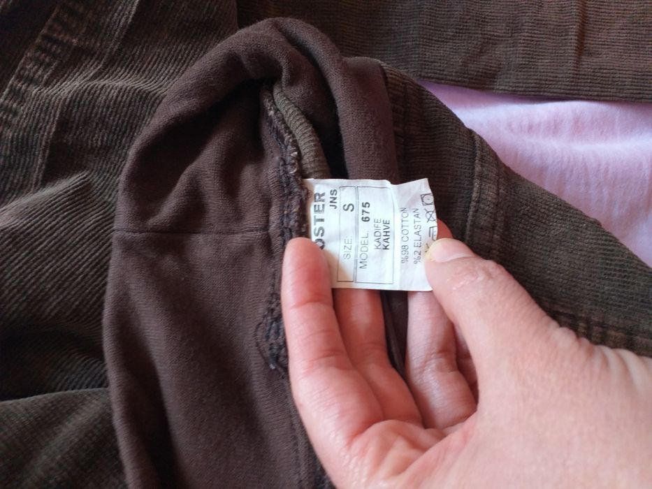 Кадифени джинси за бременни