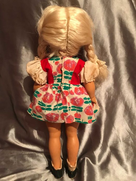 Редкая старинная кукла