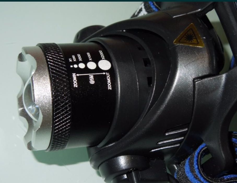 Lanterna frontala de putere mare led CREE XML T6 model cu detasare