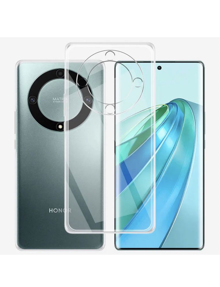 Honor Magic 5 Lite Husa Silicon Thin Case 0,2mm Neagra / Transparenta