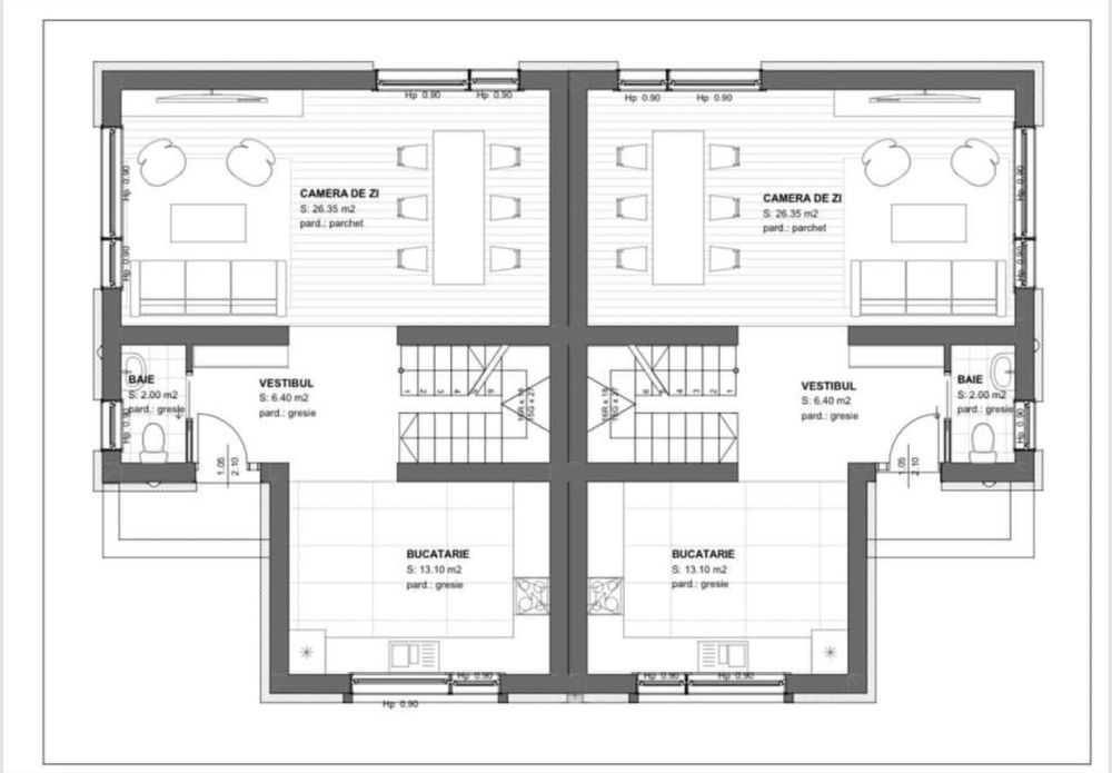 Duplex P+1 zona Castel Transilvania 116000€