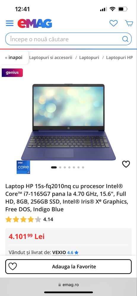 Laptop HP in stare buna